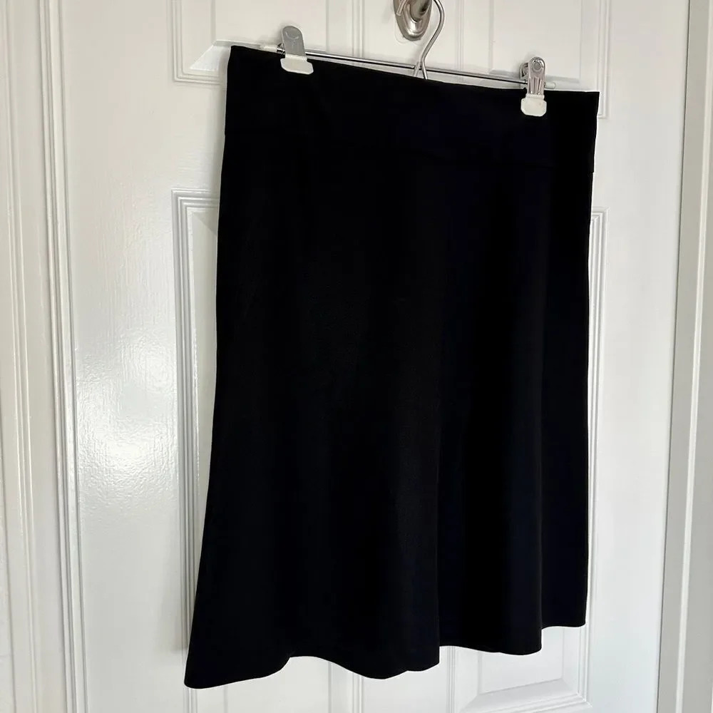 Banana Republic Women’s Black Lined Professional Work Skirt - Picture 2 of 10